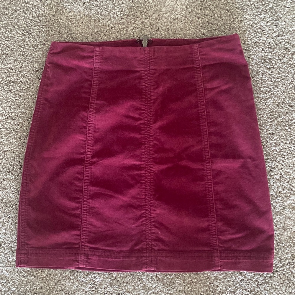 Free People Corduroy Skirt